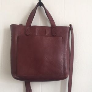 Madewell Small Transport Crossbody Dark Cabernet